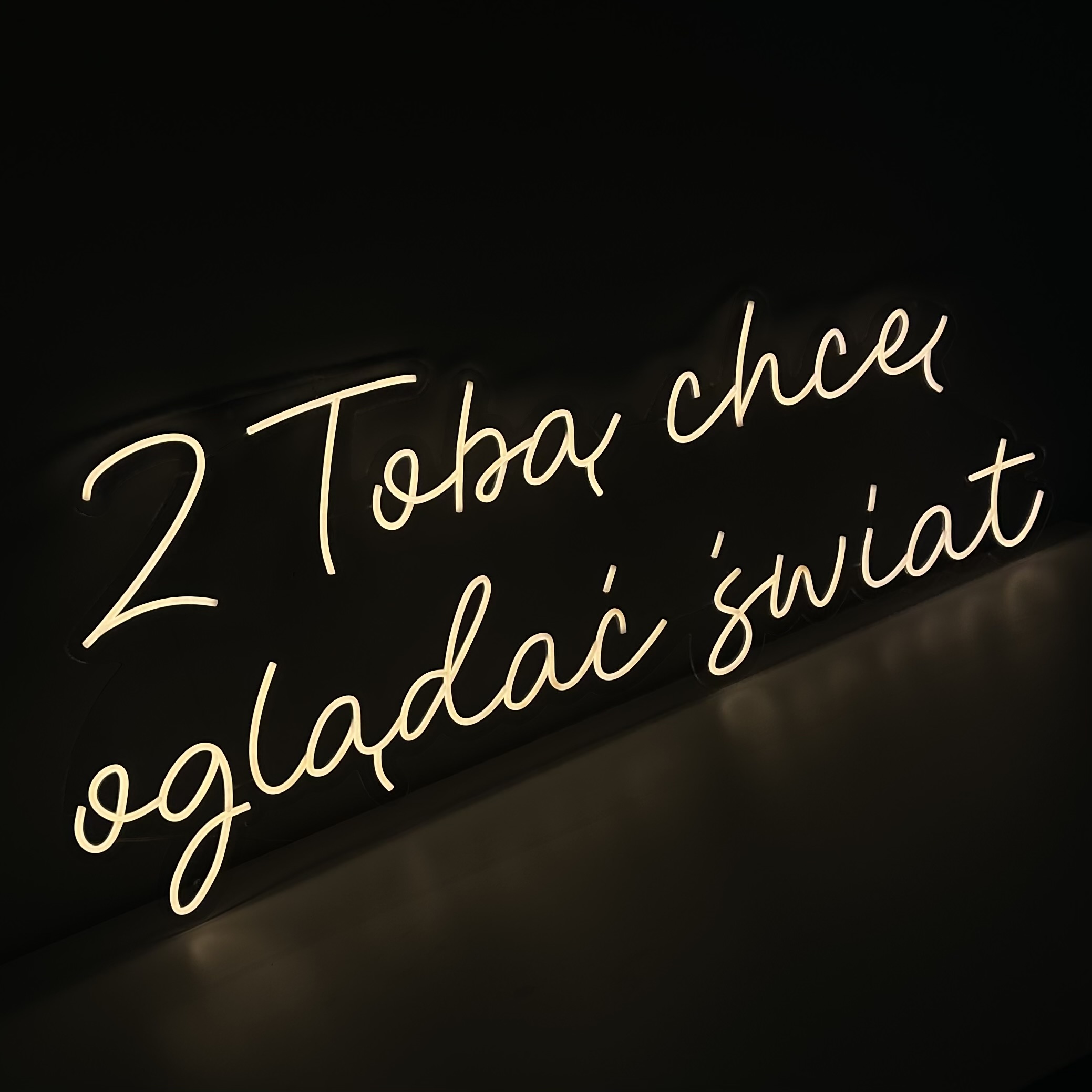 neon na wesele