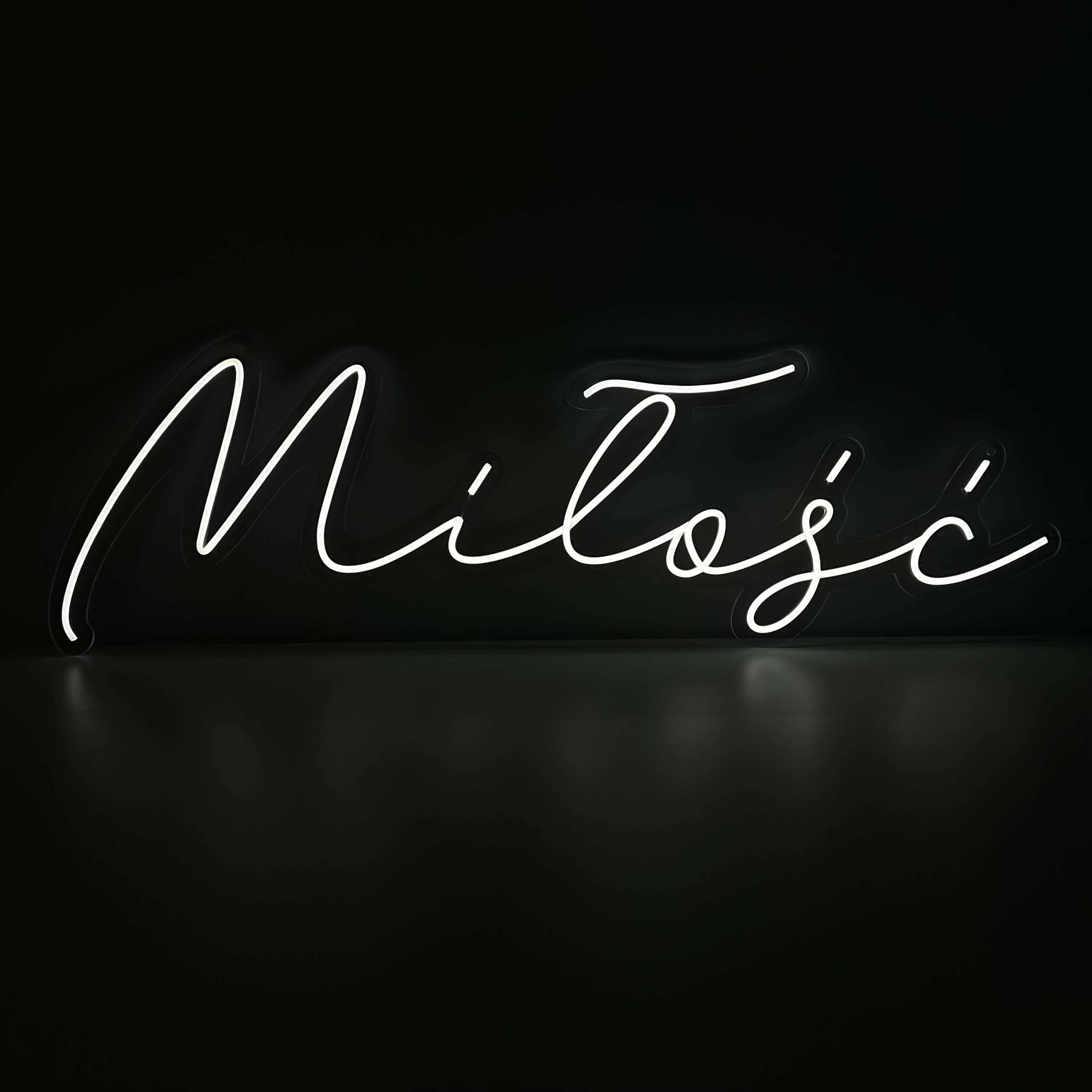 neon "Miłość"